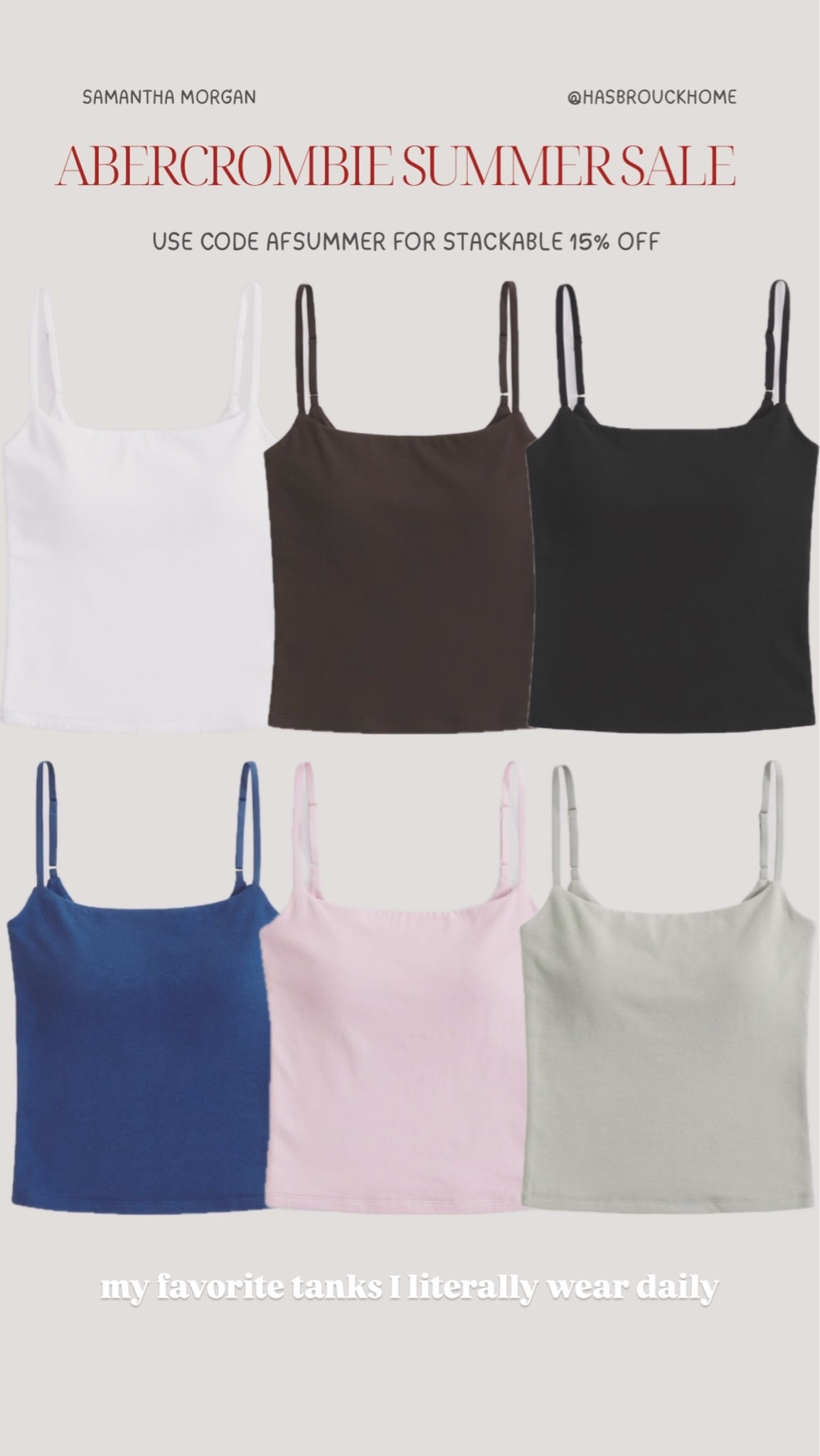 Everything’s 20-40% off plus use the code AFSUMMER for additional 15% off! Perfect time to shop for new summer favs

#LTKdayinmylife #LTKgrwm #LTKmorningroutine