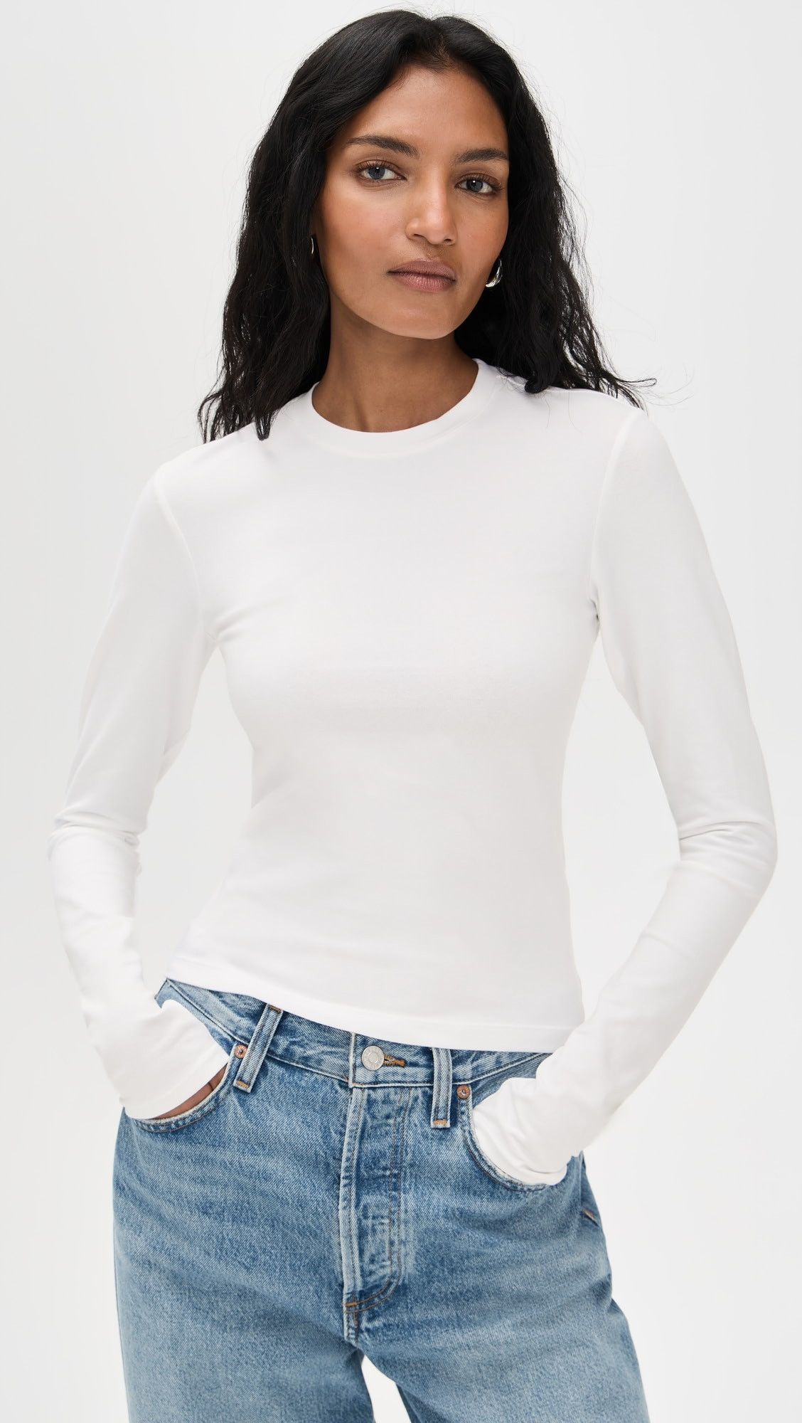 Super Stretch  Long Sleeve Tee | Shopbop