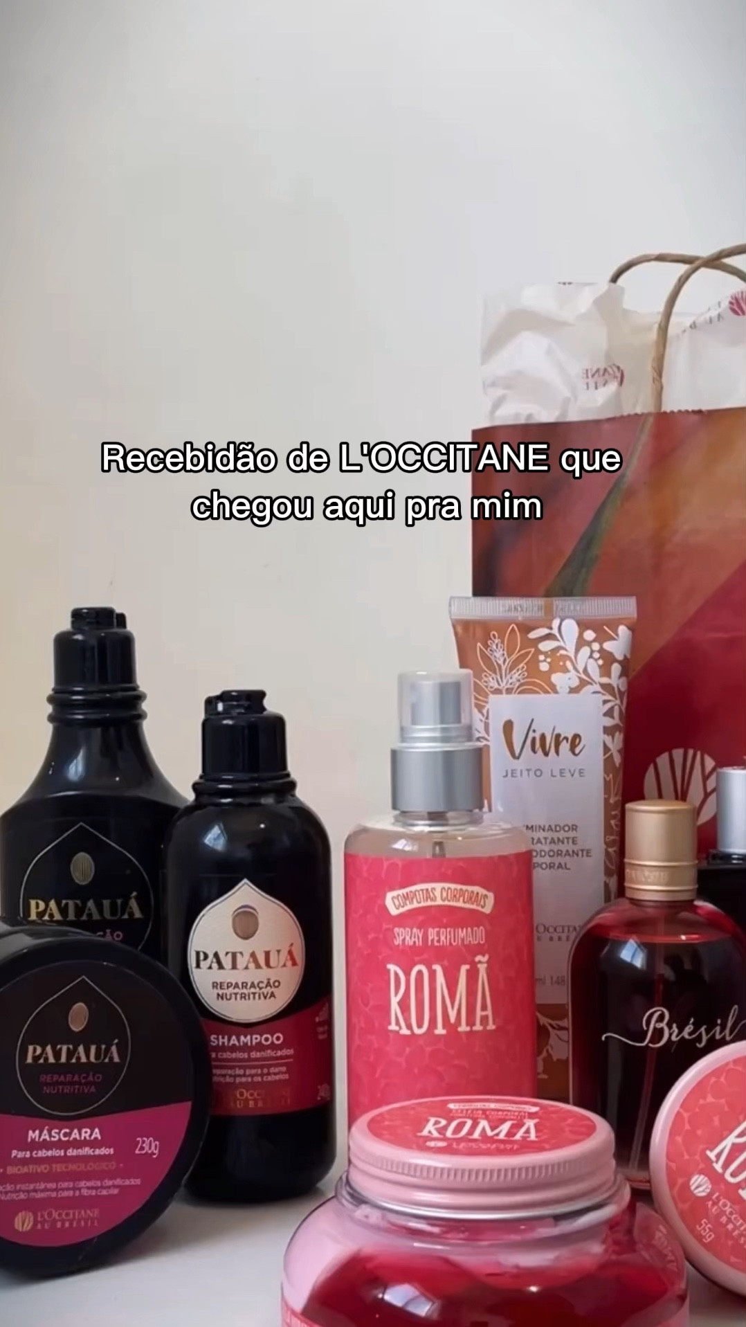 Recebidão de Loccitane




#LTKbrasil