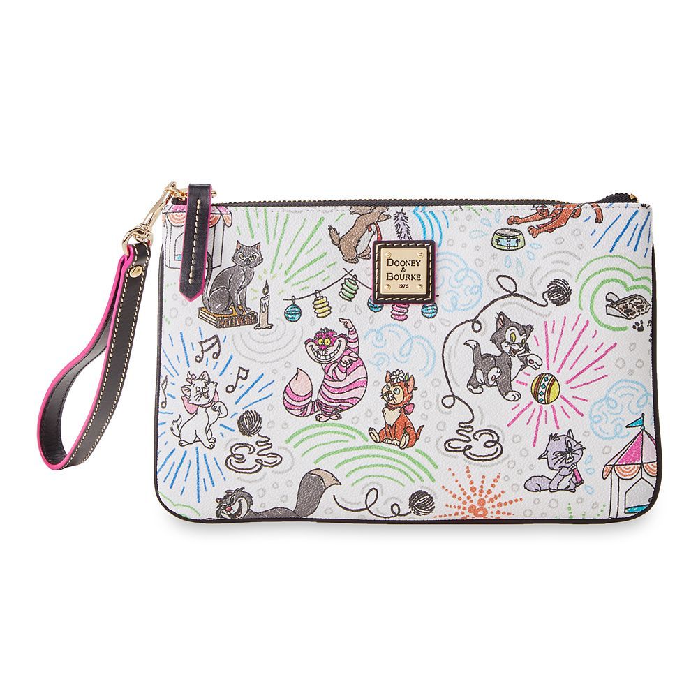 Disney Cats Sketch Dooney & Bourke Wristlet Wallet | Disney Store