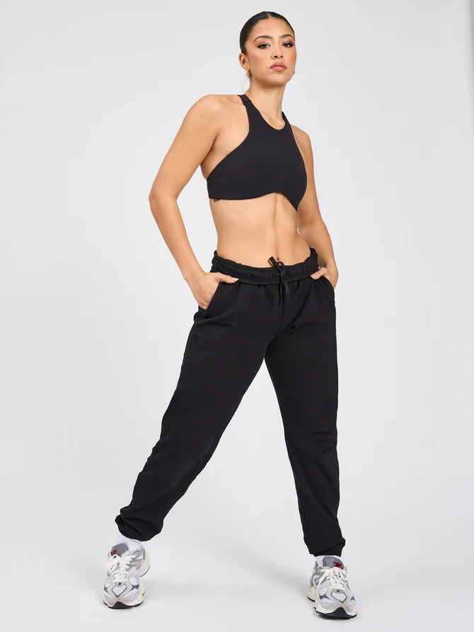 Boyfriend Cloud Jogger - Onyx Black | Buffbunny