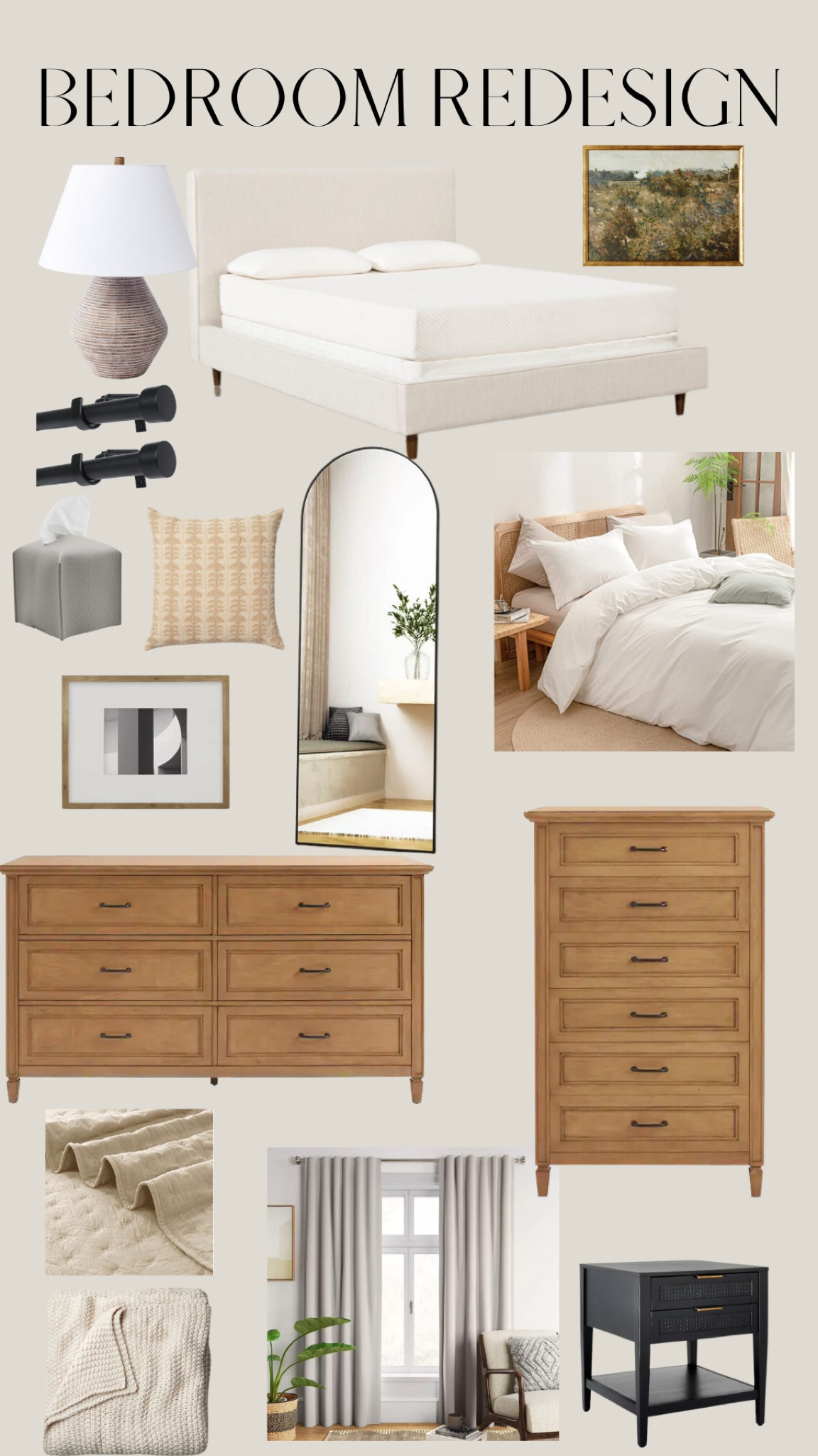 Our bedroom redesign 

#LTKunder100 #LTKstyletip #LTKhome