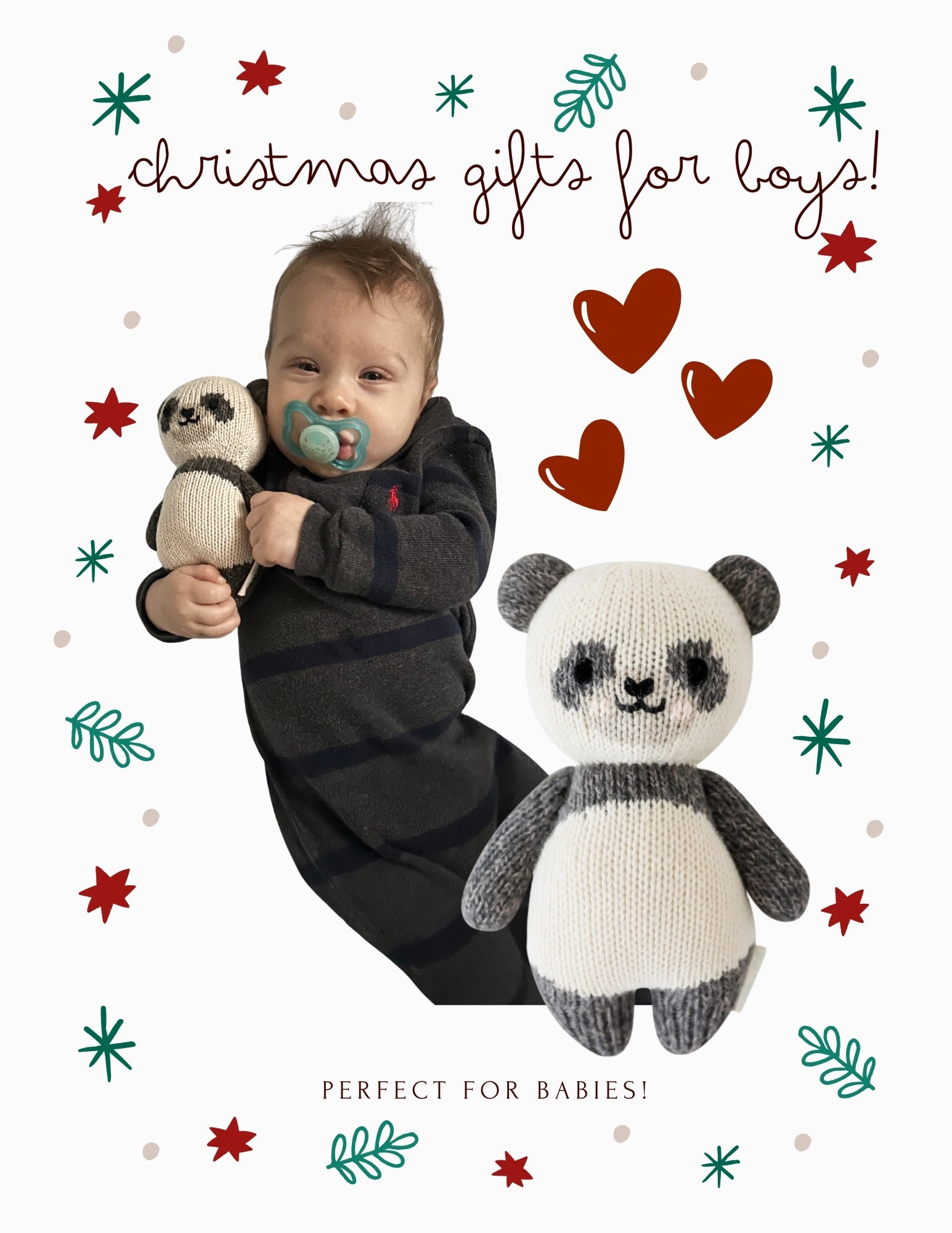 Christmas gifts for babies! 🎁🎄


Christmas gifts. Gifts for Baby. Gifts for baby boy. Boy gifts. Baby gifts. Gifts. Baby. Christmas for Baby. 

#LTKFindsUnder50 #LTKBaby #LTKGiftGuide