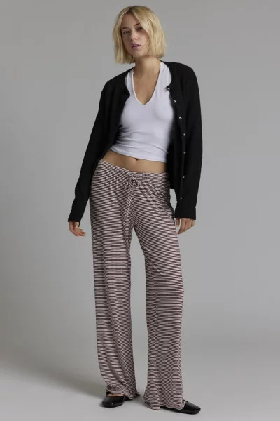 Urban Renewal Remnants Stripe Knit Pull On Pant | Urban Outfitters (US and RoW)