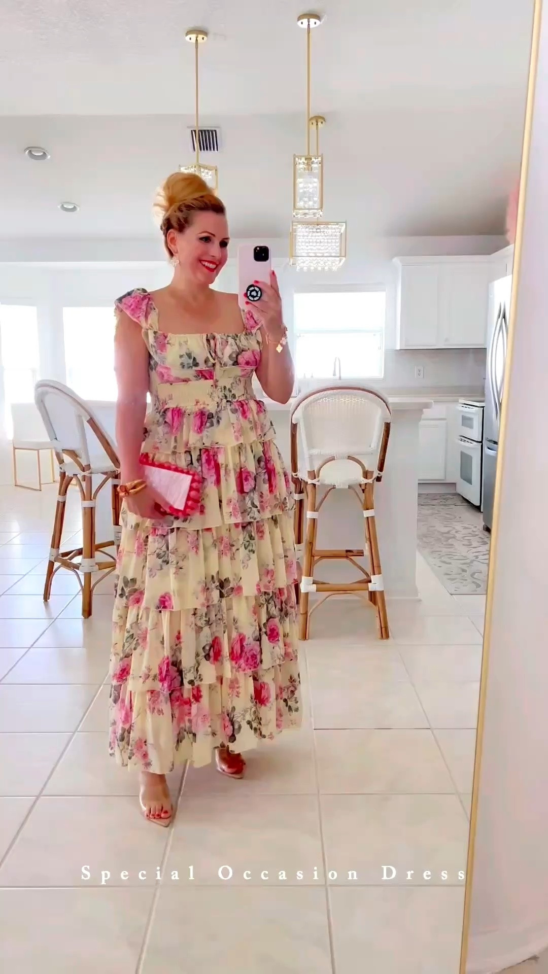 🫶🏻SPECIAL OCCASION DRESS: #ad You will be the bell of the ball in this stunning maxi dress. #petalandpup @petalandpup

🙌🏼It features a square neckline with tie close, thin straps with ruffle detail and a front cut out on the bust. This dress is sure to turn heads.

🙌🏼You can wear the ruffle straps on the shoulders or off the shoulders. Love the pull on design and elasticity of this dress. Not to mention, all of the tiers of flowy fabric!

🙌🏼Wearing a medium. Fits true to size. 

🙌🏼The perfect garden party dress that will look amazing when attending your next wedding.

#LTKSeasonal #LTKOver40 #LTKSaleAlert #LTKTravel #LTKgrwm #LTKootd #LTKMidsize #LTKWedding #LTKvlog