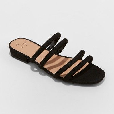 Women's Sophia Strappy Slide Sandals - A New Day™ | Target