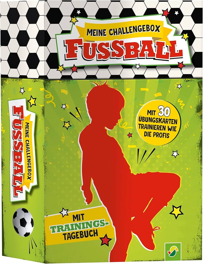Meine Challengebox Fußball - Für Kinder ab 6 Jahren: Mit 30 Übungskarten & Trainingstagebuch t... | Amazon (DE)