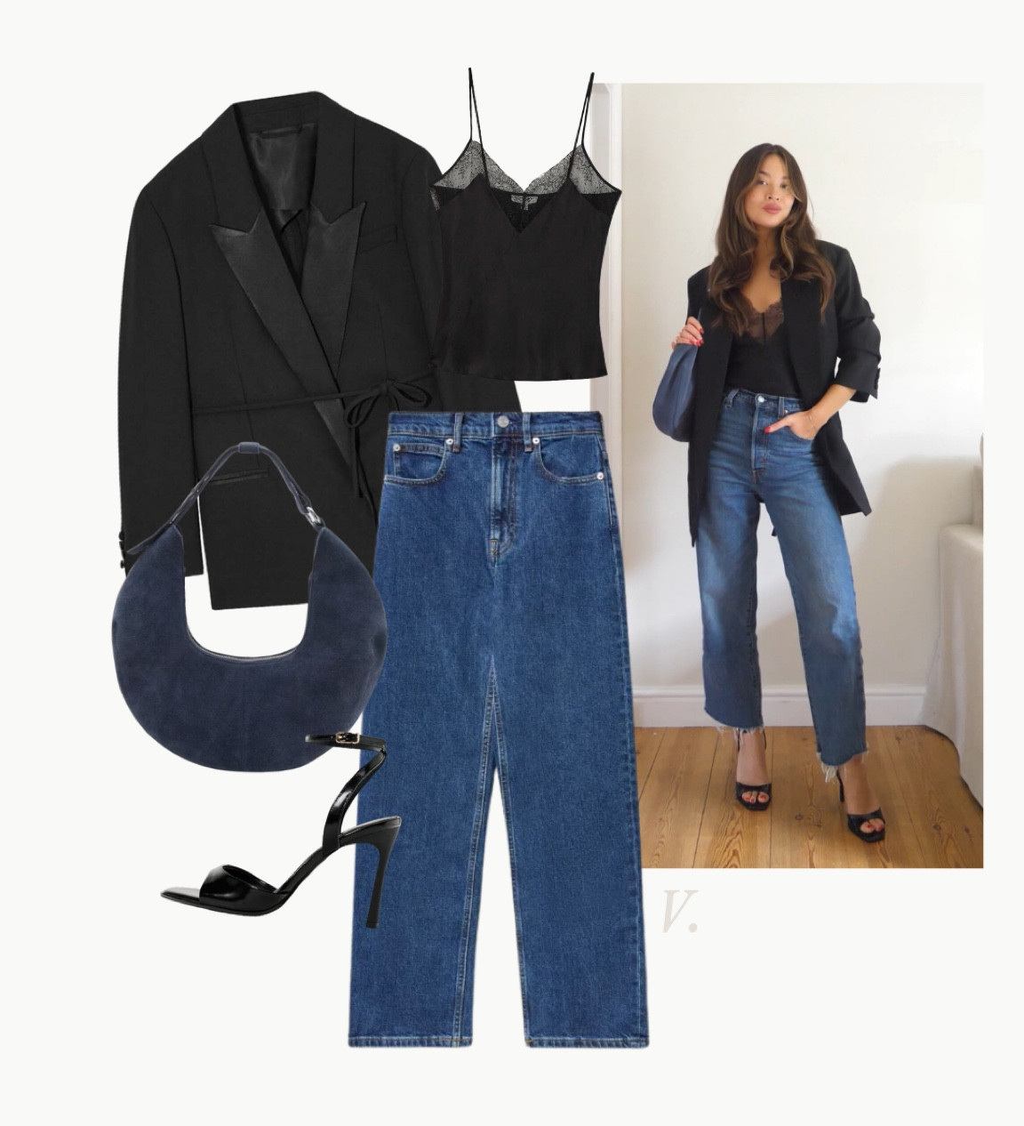 [WEARING VS STYLING REEL] look 4 (cos blazer is sold out so linking alternatives!) heels are new in zara code (2316/310) bag is from reserved 