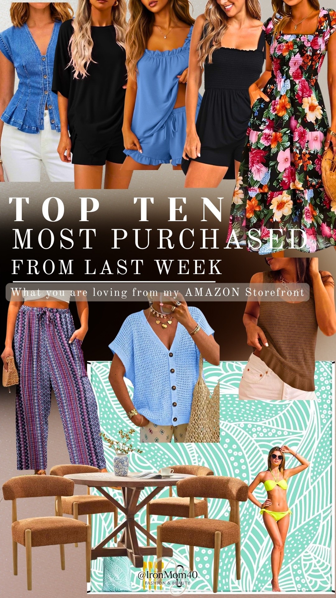 #mostloveditems #weeklytop10 #weeklymostpurchased

#LTKgrwm #LTKOver40 #LTKMidsize