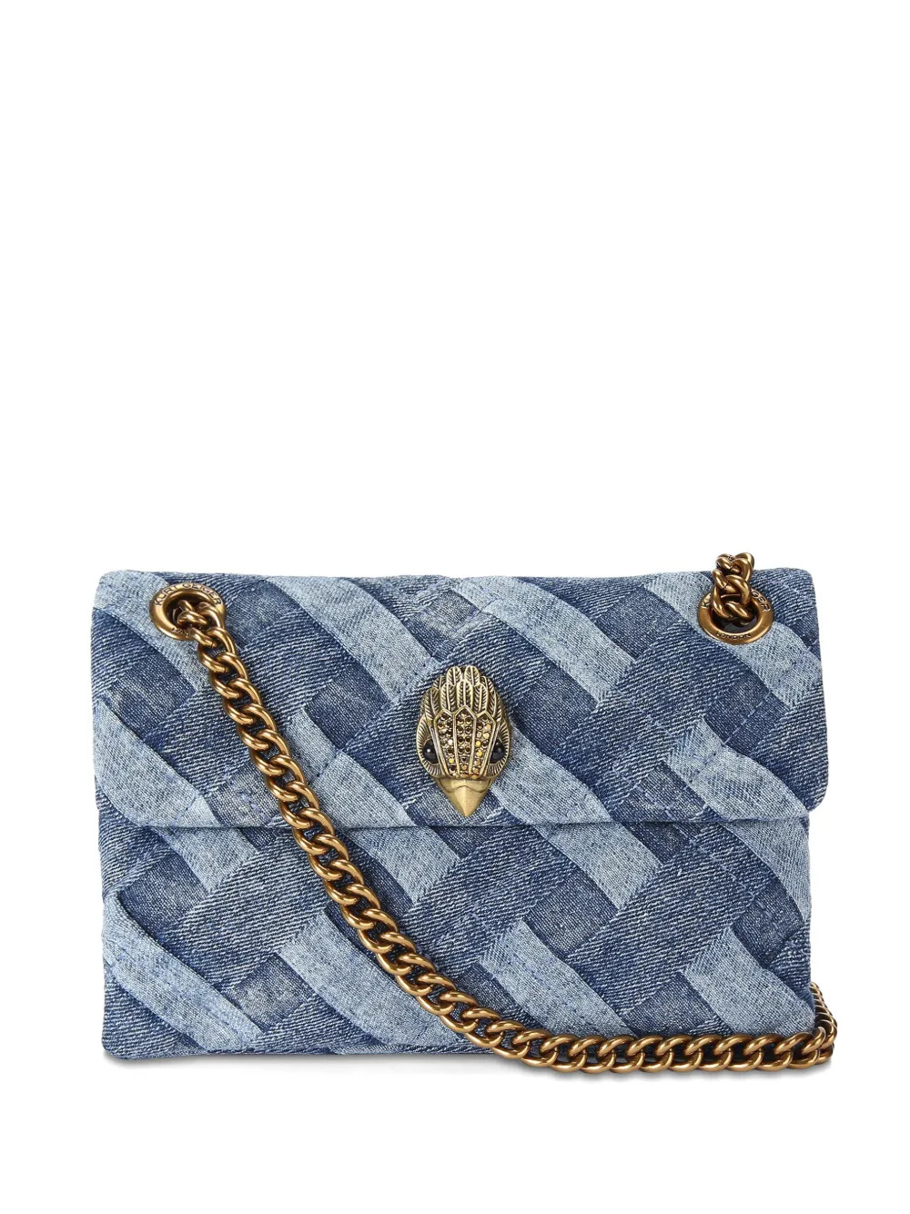 mini sac porté épaule Kensington en jean | Farfetch Global