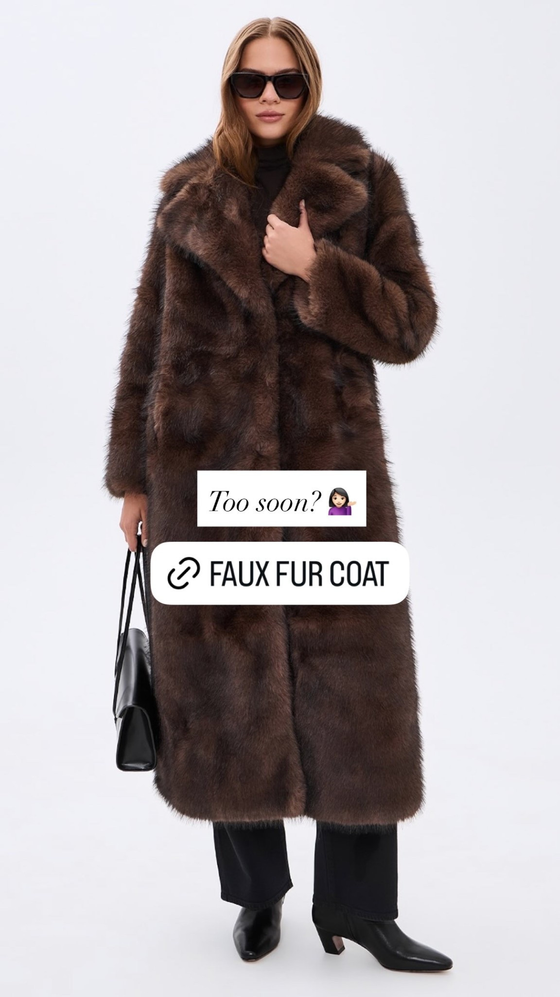 Fall coat, winter coat, faux fur brown coat.

#LTKTravel #LTKSeasonal #LTKstorytime