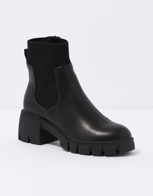 AE Knit Cuff Bootie | American Eagle Outfitters (US & CA)
