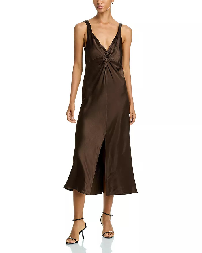 Viviana Twisted Midi Dress | Bloomingdale's (US)