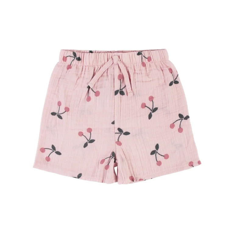 Modern Moments by Gerber Baby & Toddler Girls Gauze Tank Top and Short, 2 Piece Outfit Set, (12M ... | Walmart (US)