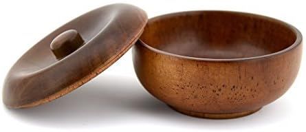 Grandslam Wooden Shaving Bowl with Lid Shaving Soap Bowl for Men Easy to Lather Fits Wet Shaving ... | Amazon (US)