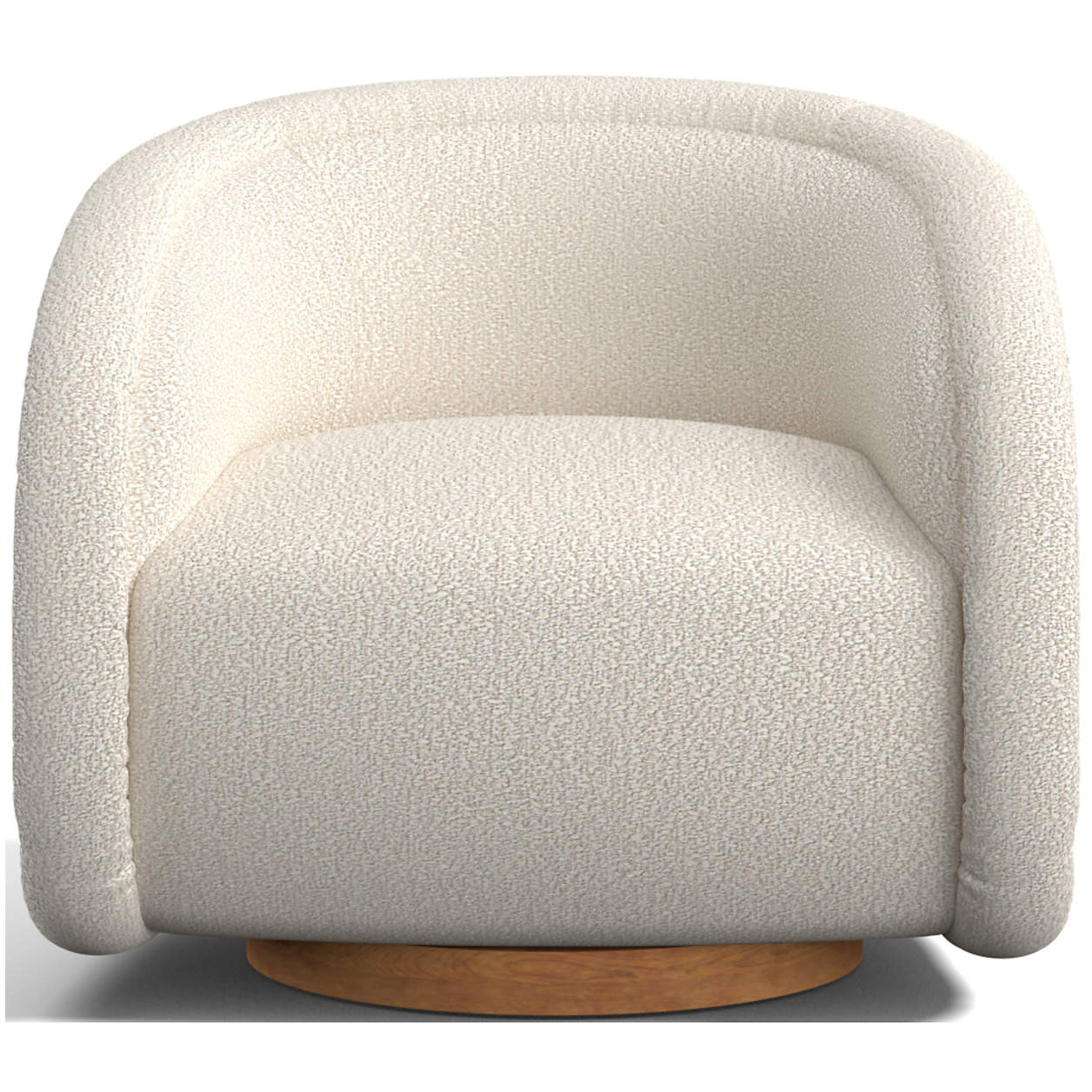 Medoc Swivel Chair + Reviews | Crate & Barrel | Crate & Barrel
