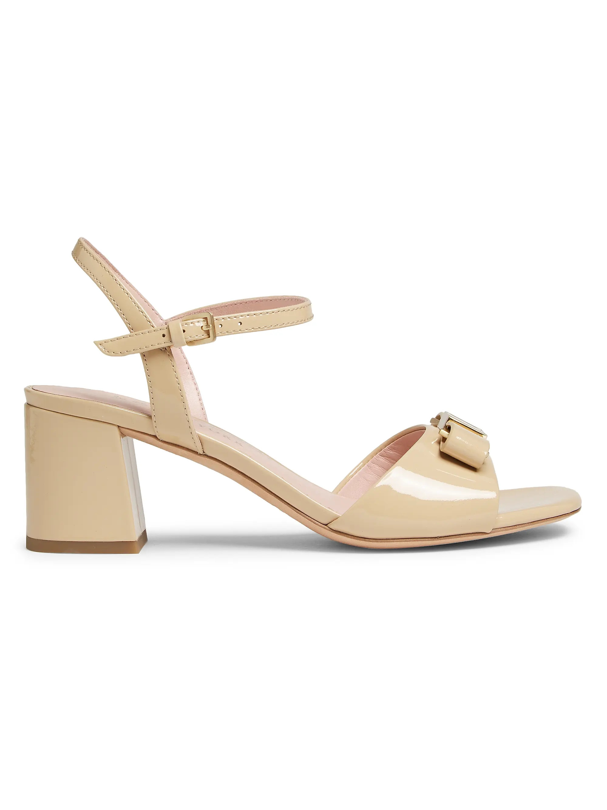 Bowdie Mid Patent Leather Pumps | Saks Fifth Avenue