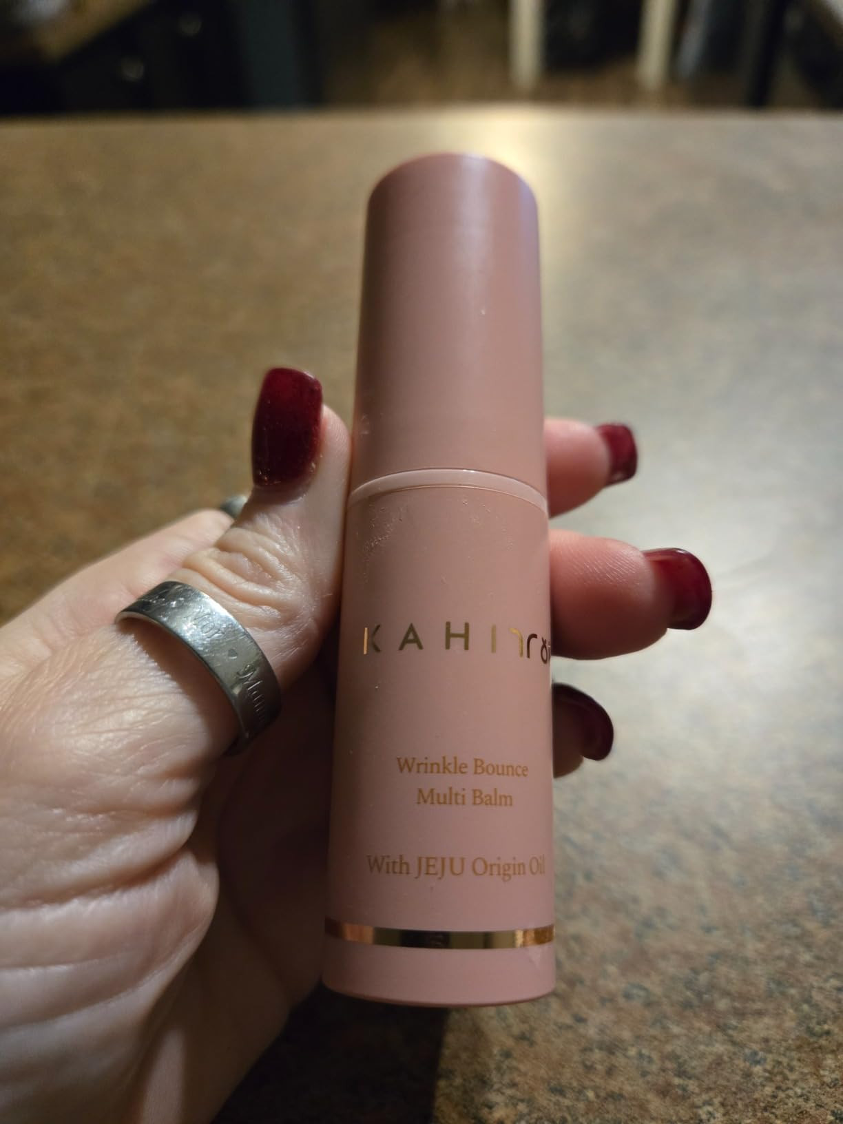 KAHI Kisstin Balm Pink - Skin-Refining Face Balm Moisturizer & Makeup Stick | Nourishing Beauty B... | Amazon (US)