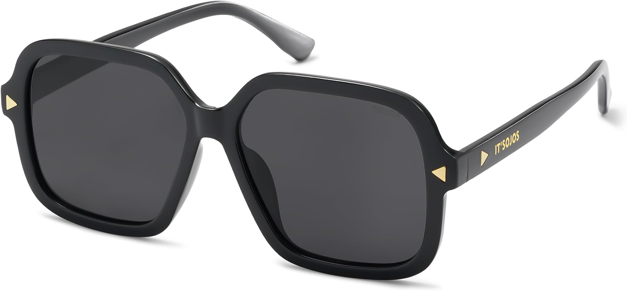 SOJOS Sunglasses for Women & Men, Square, Polarized Lens, Trendy, Oversized Shades SJ2298 | Amazon (US)