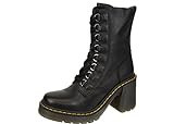 Dr. Martens Women's Lace Fashion Boot, Black Sendal Nappa, 10 | Amazon (US)