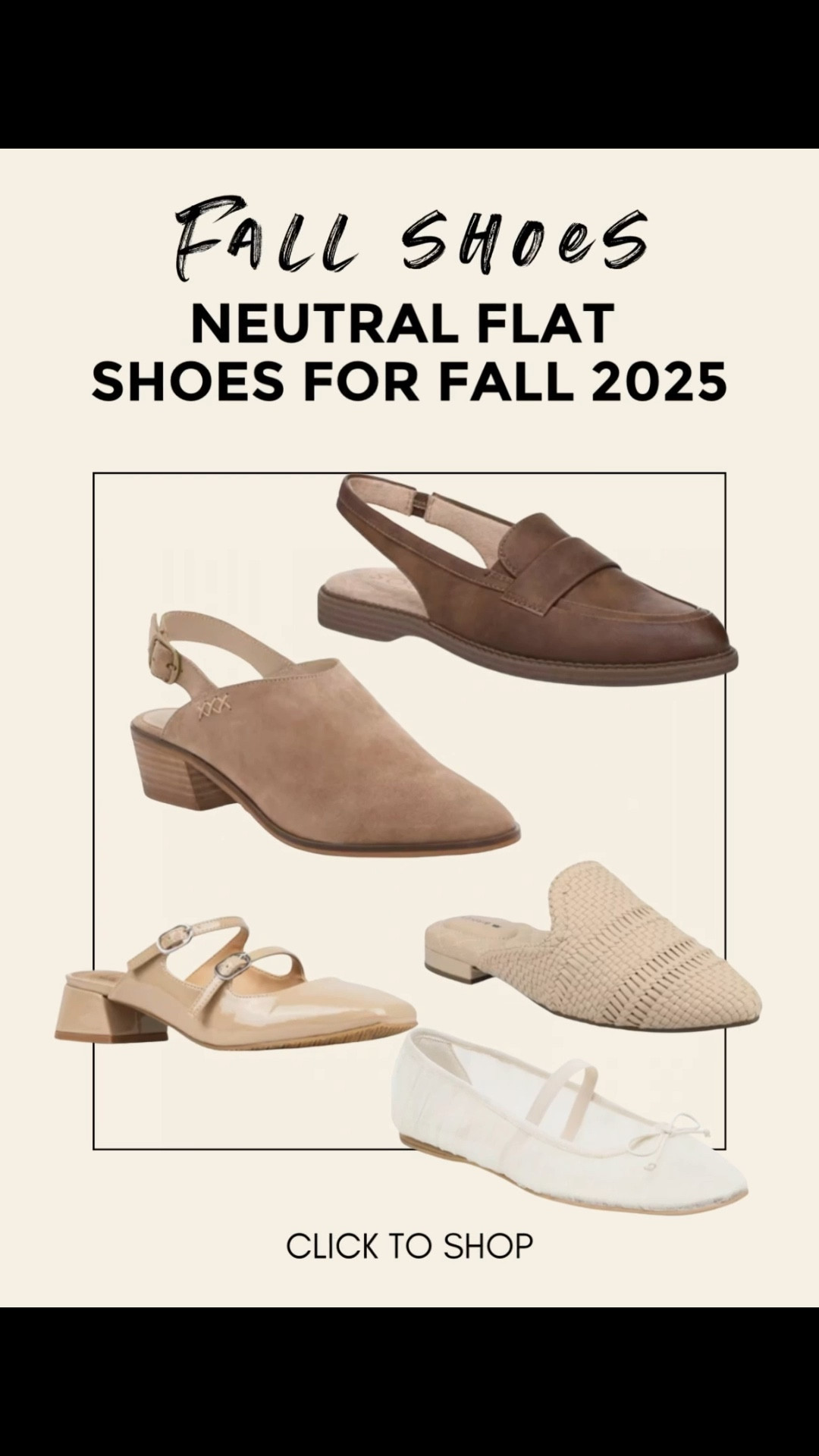 The ultimate guide to fall flat shoes for women – Discover the most stylish and comfortable flats for fall, including pointed-toe flats, timeless loafers, and versatile ballet flats. These on-trend fall shoes are perfect for creating chic autumn outfits, whether you’re dressing for the office, running errands, or enjoying a weekend brunch. 

#LTKOver40 #LTKShoeCrush #LTKStyleTip
