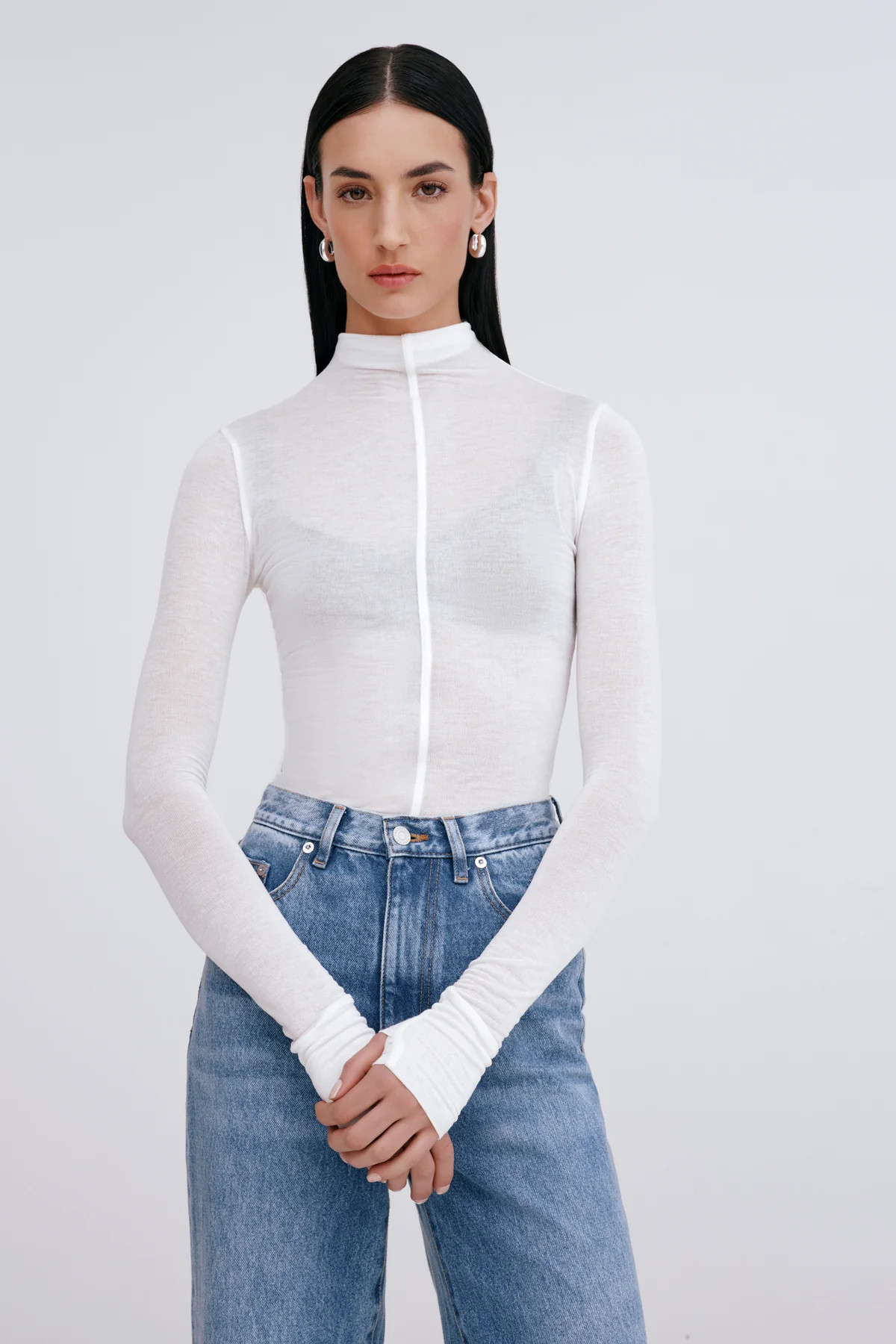 Alicia Sheer Turtleneck | Marcella