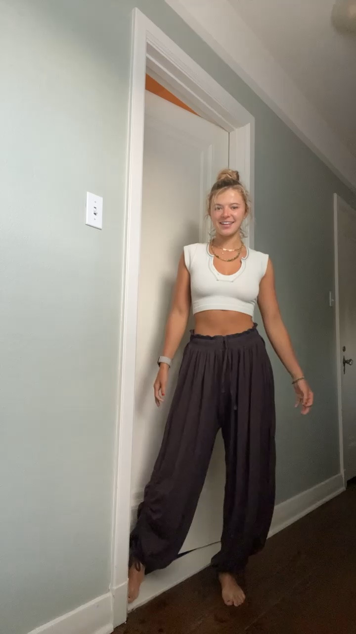 So soft, comfy, light. The perfect travel pant. Beachy boho vibes are here!!! 

#LTKstyletip #LTKBacktoSchool #LTKtravel