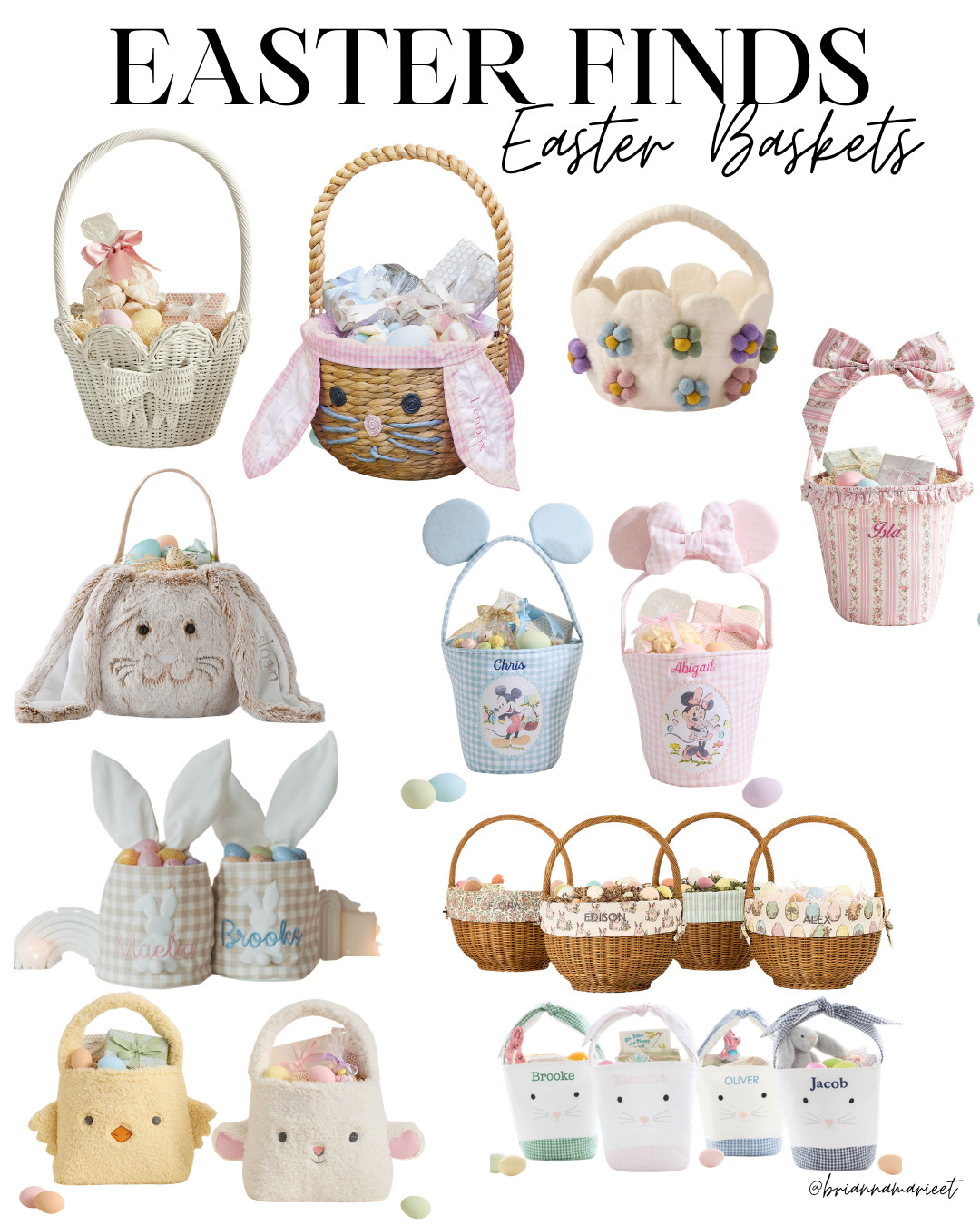 I love rounding up all the cute Easter baskets each year, they're seriously so adorable! 

 #LTKmomlife #LTKSeasonal #LTKKids