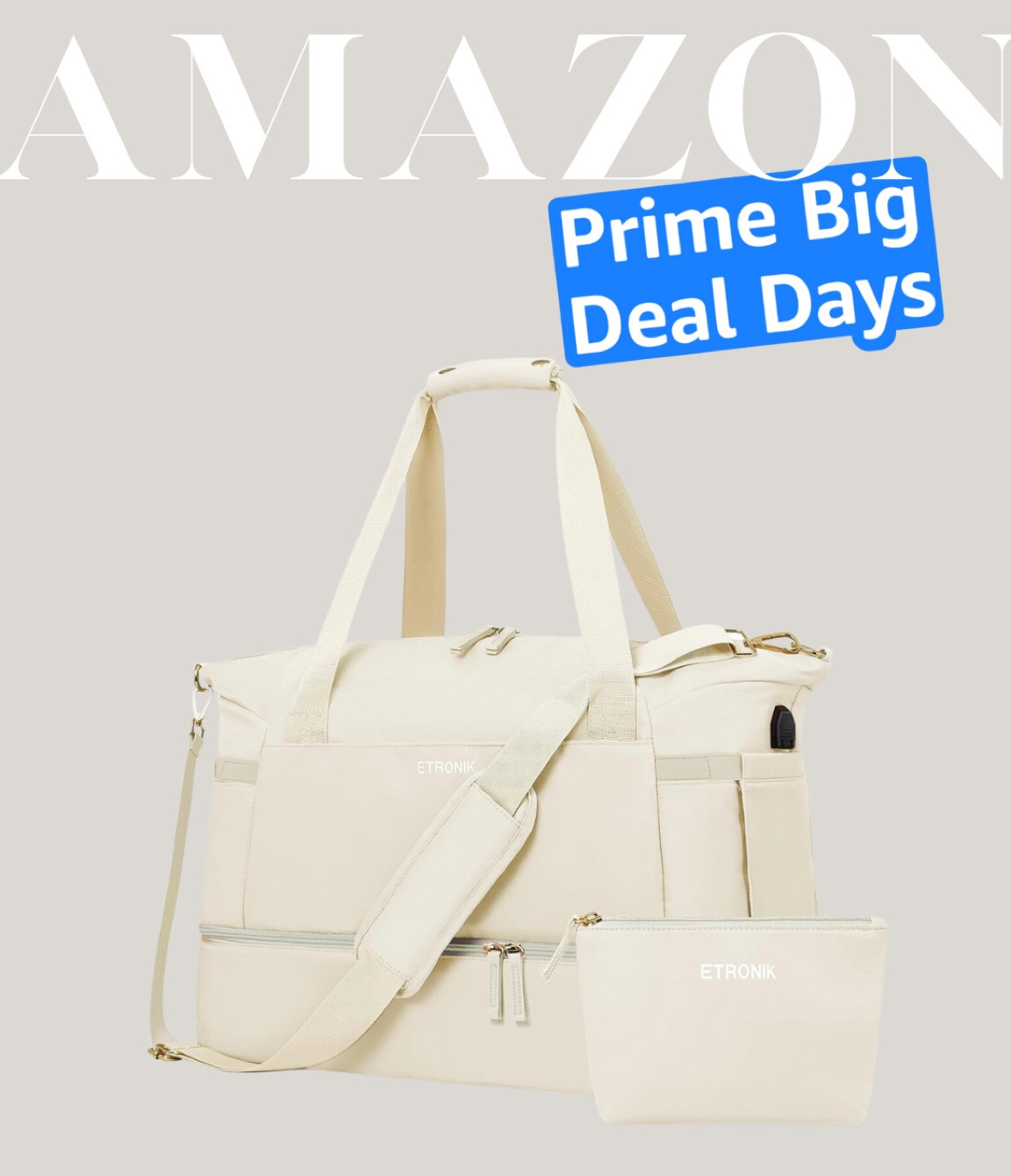 I’ve had this weekender bag on my wish list for months! $28.99 for Prime Deal Days.

#LTKxPrime #LTKsalealert #LTKitbag