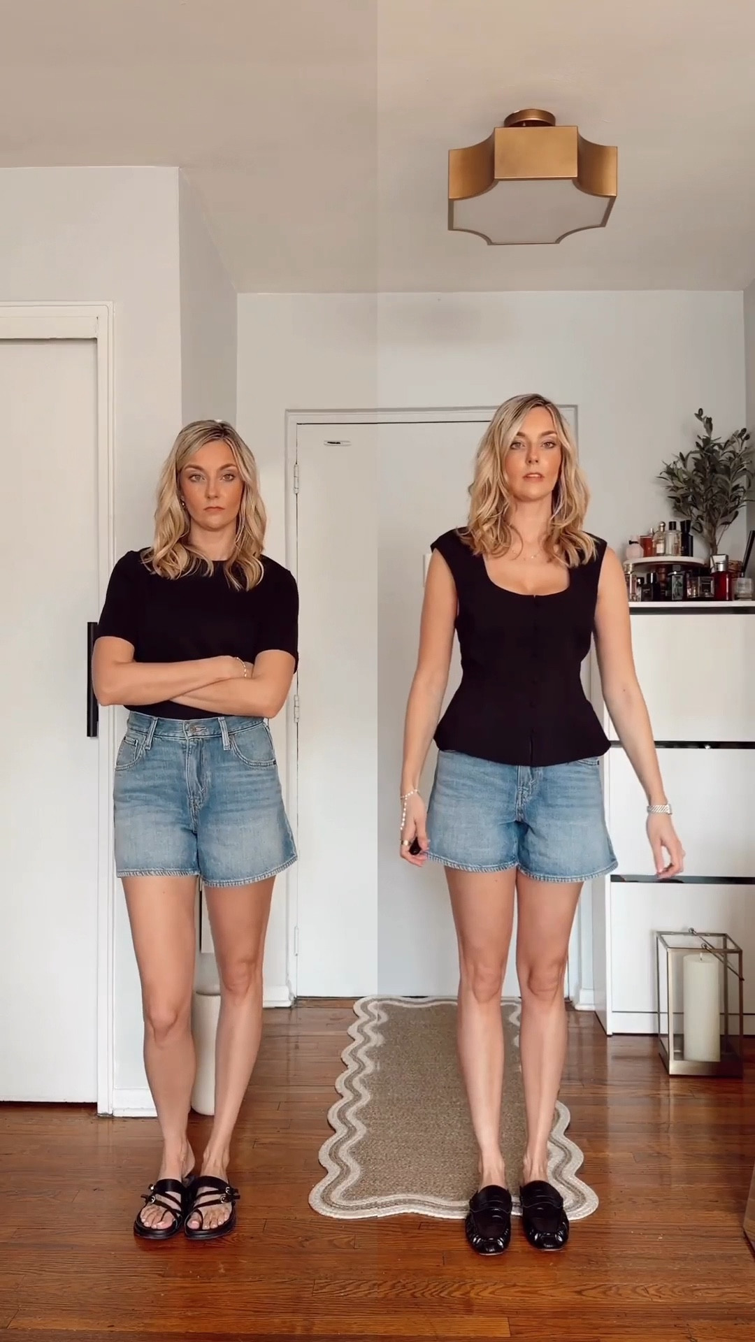 This is your reminder that the same pair of shorts can look completely different depending on how you style them. 

These @levi  denim shorts are such a good spring-to-summer staple - and they can work on every body when styled with the right proportions.

Wearing size 26! 

outfit fixes, denim shorts outfit, outfit idea, Levi’s shorts 


#LTKTall #LTKootd #LTKFestival