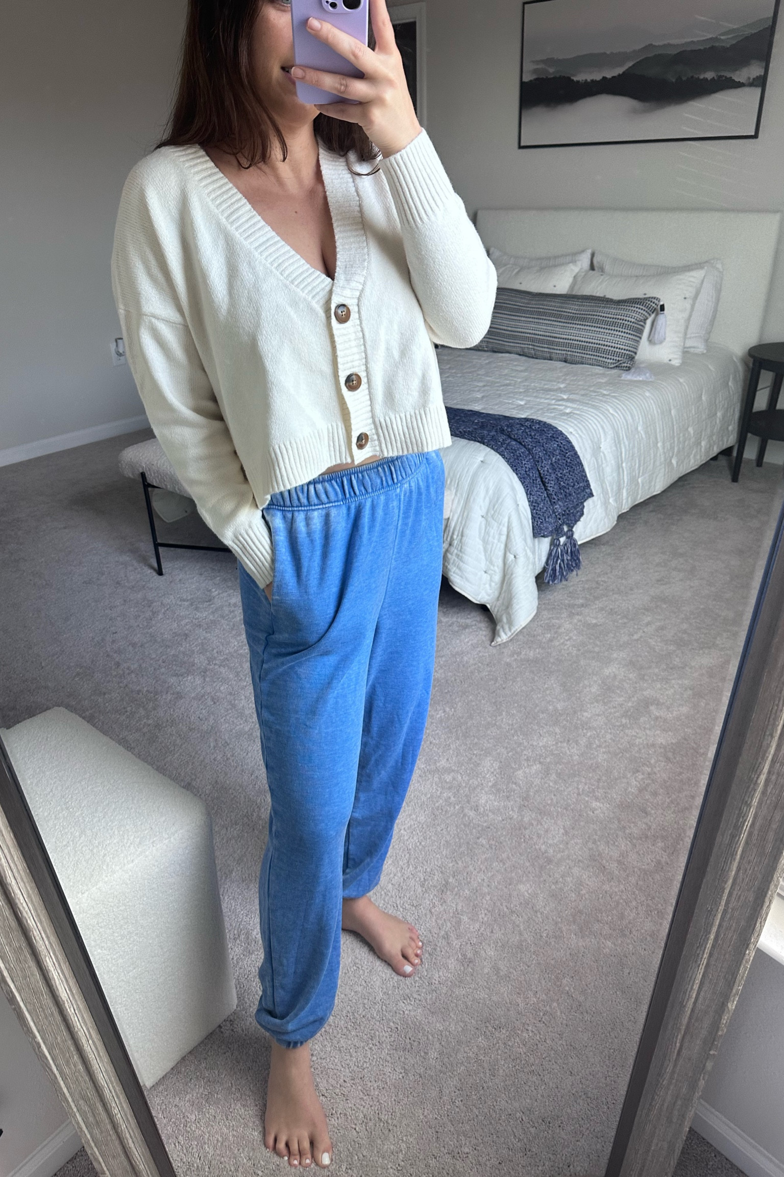 Slouchy comfy cardigan & the softest sweatpants (M in both)

#LTKstyletip #LTKunder100 #LTKunder50