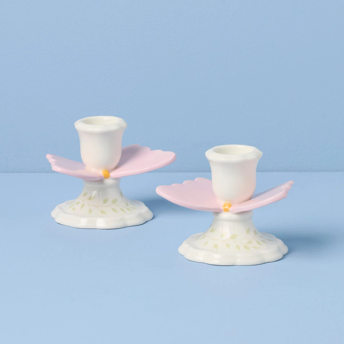 Butterfly Meadow Candlestick Holders - Set of 2 | Lenox