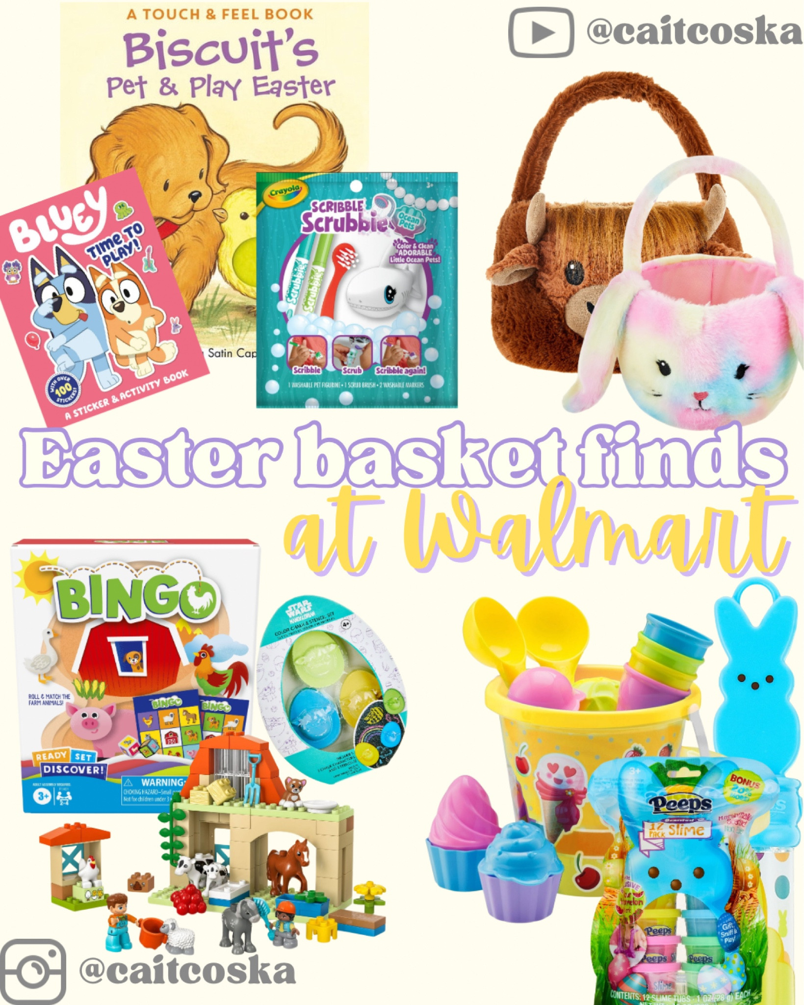 Rounding up some great Easter basket finds from Walmart this time!

This is such an affordable mix of items including books, games, beach toys and educational toys! 

#LTKkids #LTKbaby #LTKfamily