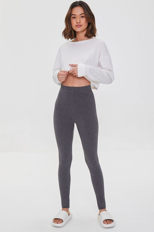 Basic High-Rise Leggings | Forever 21 (US)