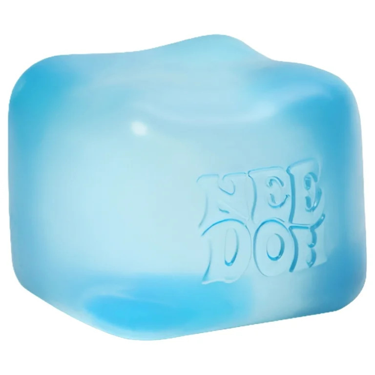 Nee Doh Nice Cube Squish Toy, Ages 3+ (Blue), 1ct | Walmart (US)