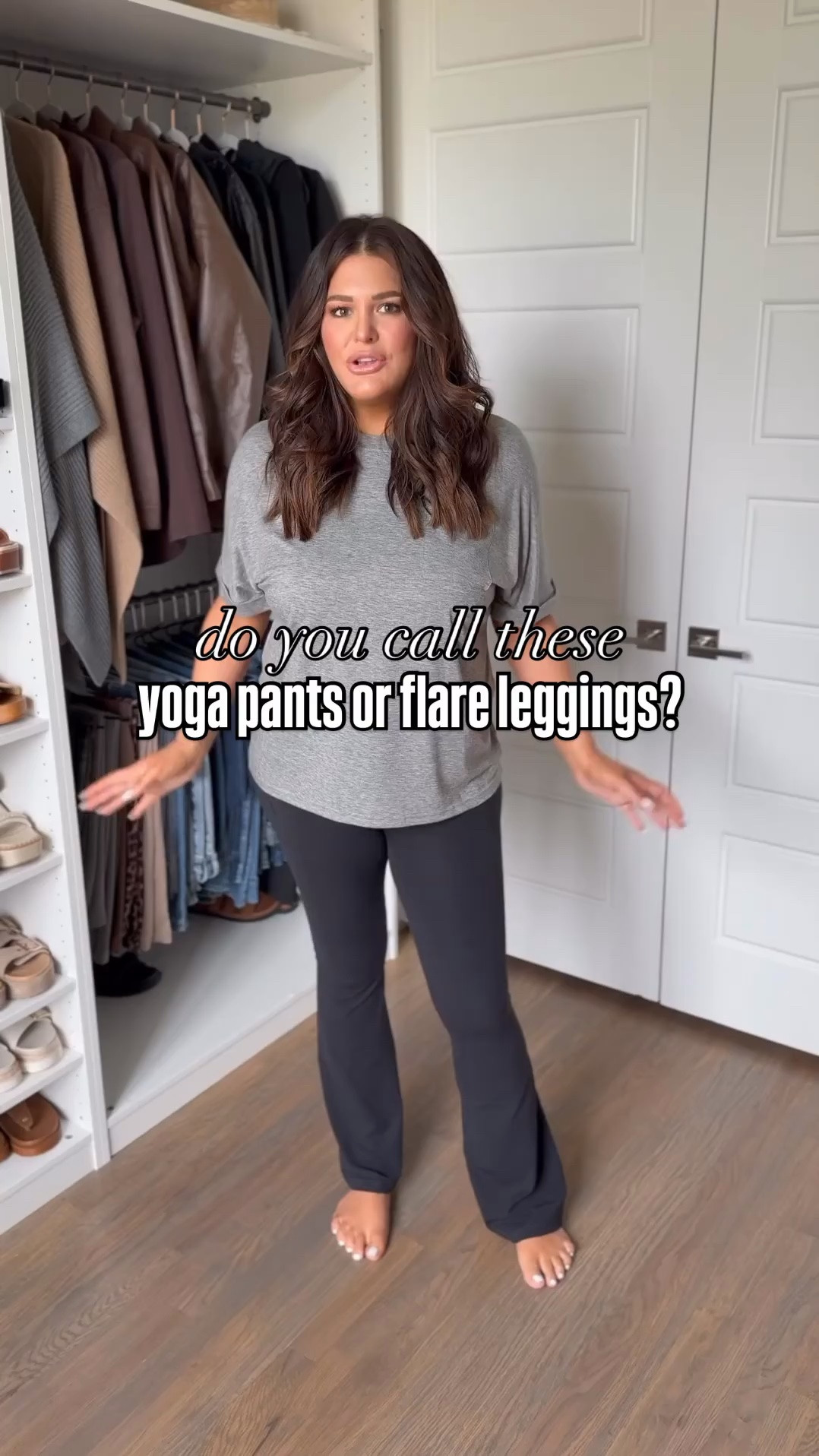 Leggings: Large-Long
Tee: XL

Do you call these yoga pants or flare leggings?? 

Either way, these and my fave oversized staple tee are giving effortless elevated casual in the BEST way. The kind of outfit you throw on for coffee runs, errands, travel days, school pickup, or working from home… but still feel put together in.

The leggings are buttery soft, super flattering, come in different lengths and have the perfect relaxed flare fit 👏 And this t-shirt is one of those basics you immediately want in every color.

Amazon fashion has seriously become my go-to for elevated basics, comfy outfits, midsize-friendly fashion, and designer-inspired everyday looks without the designer price tag ✨ Linking everything because these are staples I know I’ll wear on repeat all year long.

#AmazonFashion #EverydayOutfit #MidsizeStyle #CasualChic #EffortlessStyle

#LTKootd #LTKgrwm

#LTKootd #LTKMidsize #LTKSeasonal