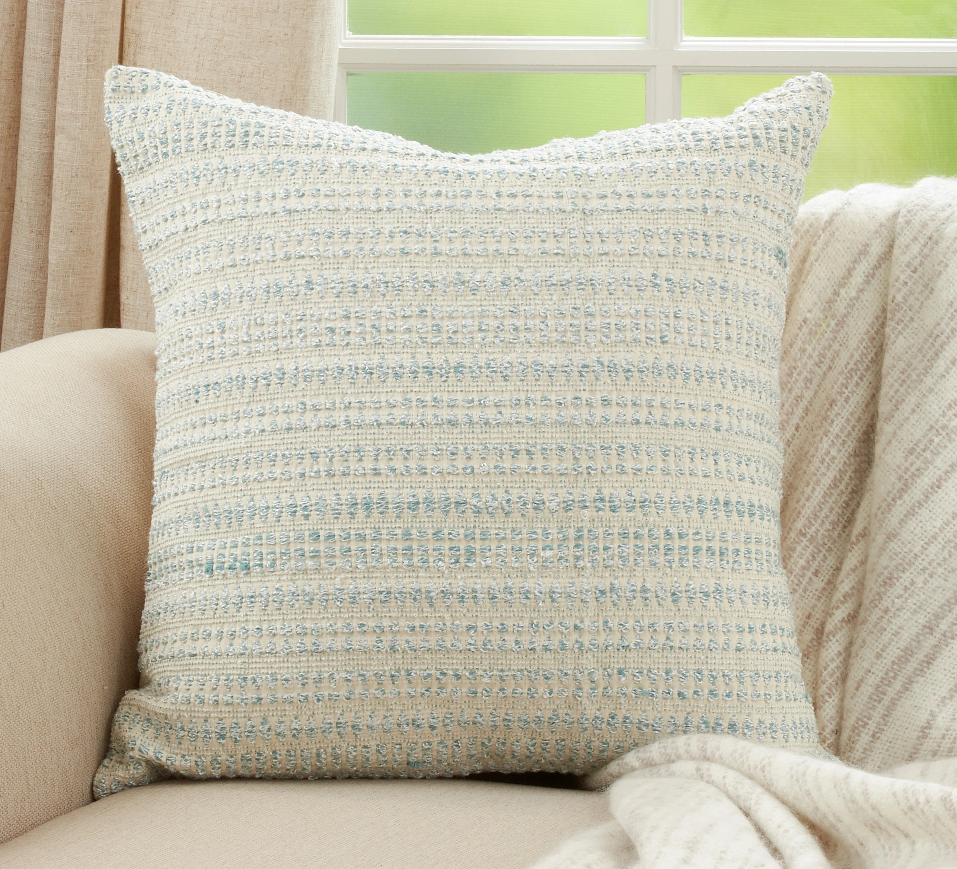 Saro Celeste Square Pillow Cover & Insert | Wayfair | Wayfair North America