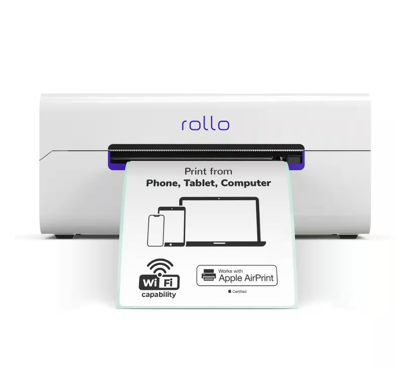 ROLLO - Wireless Label Printer - Wi-Fi & AirPrint Thermal Printer for Shipping Packages - Supports Windows and Mac/ iPhone - White


#LTKdayinmylife #LTKHome #LTKGiftGuide