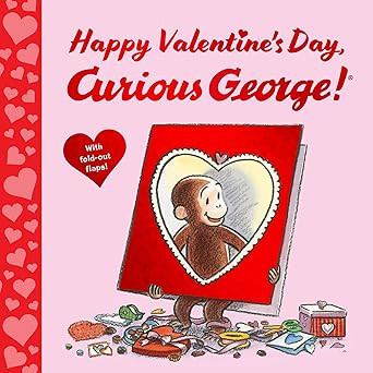 Happy Valentine's Day, Curious George!: Includes 7 Fold Out Flaps for Interactive Valentine's Day... | Amazon (US)