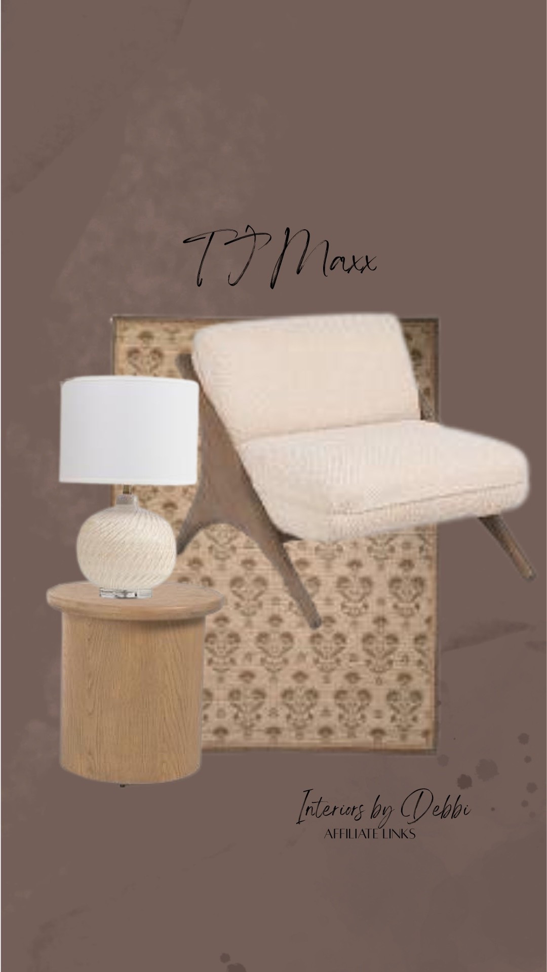 TJ Maxx Finds
Area rug, accent chair, side table, lamp, transitional home, modern decor, amazon find, amazon home, target home decor, mcgee and co, studio mcgee, amazon must have, pottery. barn, Walmart finds, affordable decor, home styling, budget friendly, accessories, neutral decor, home finds, buy new arrival, coming soon, sale alert, high end look for less, Amazon favorites, Target finds, cozy, modern, earthy, transitional, luxe, romantic, home decor, budget friendly decor #tjmaxx

#LTKSeasonal #LTKHome