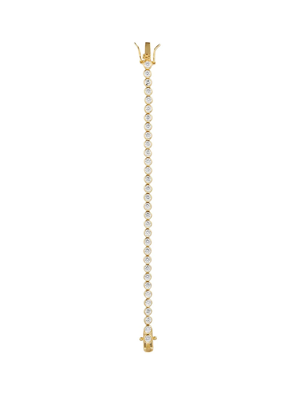 JAMES BEZEL RIVIÈRE BRACELET IN LAB WHITE SAPPHIRE | Dorsey