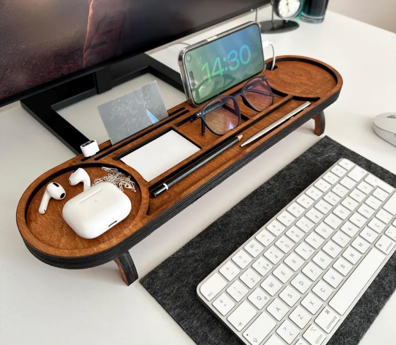 40% off 🎉

Personalized Wood Desk Organizer-Office Desk Accessories-Custom Tablet and Phone Stand- Custom Docking Station- Custom Organizer Gift