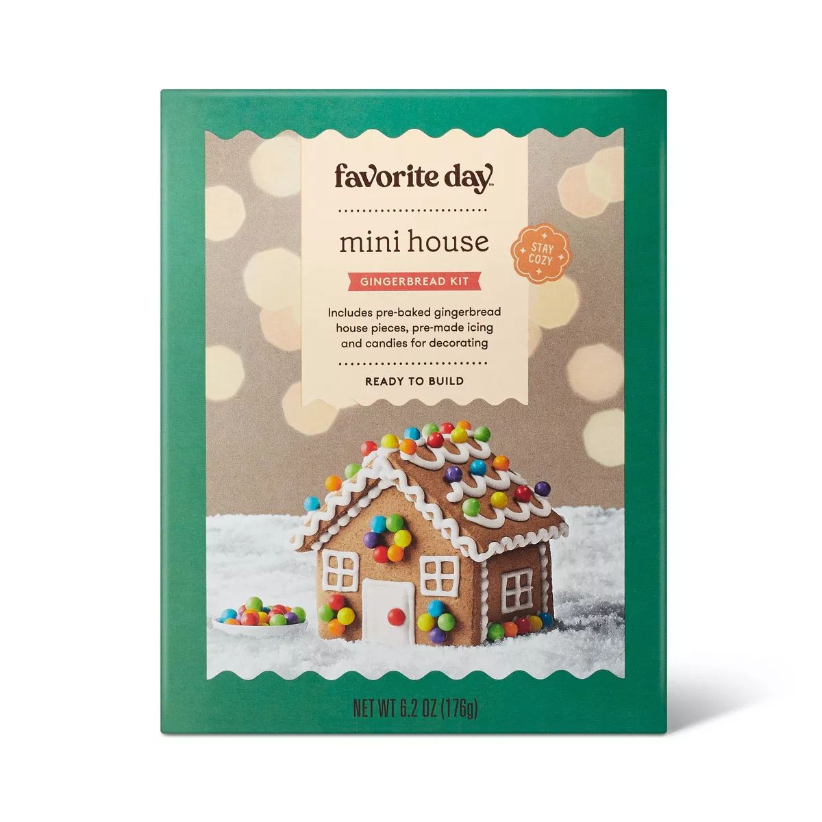 Holiday Mini House Gingerbread House Kit - 6.2oz - Favorite Day™ | Target
