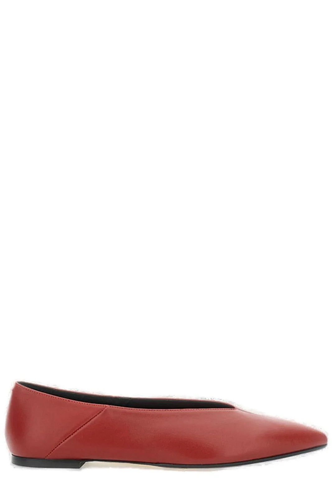 Aeyde Moa Pointed Toe Slip-On Ballerinas | Cettire Global