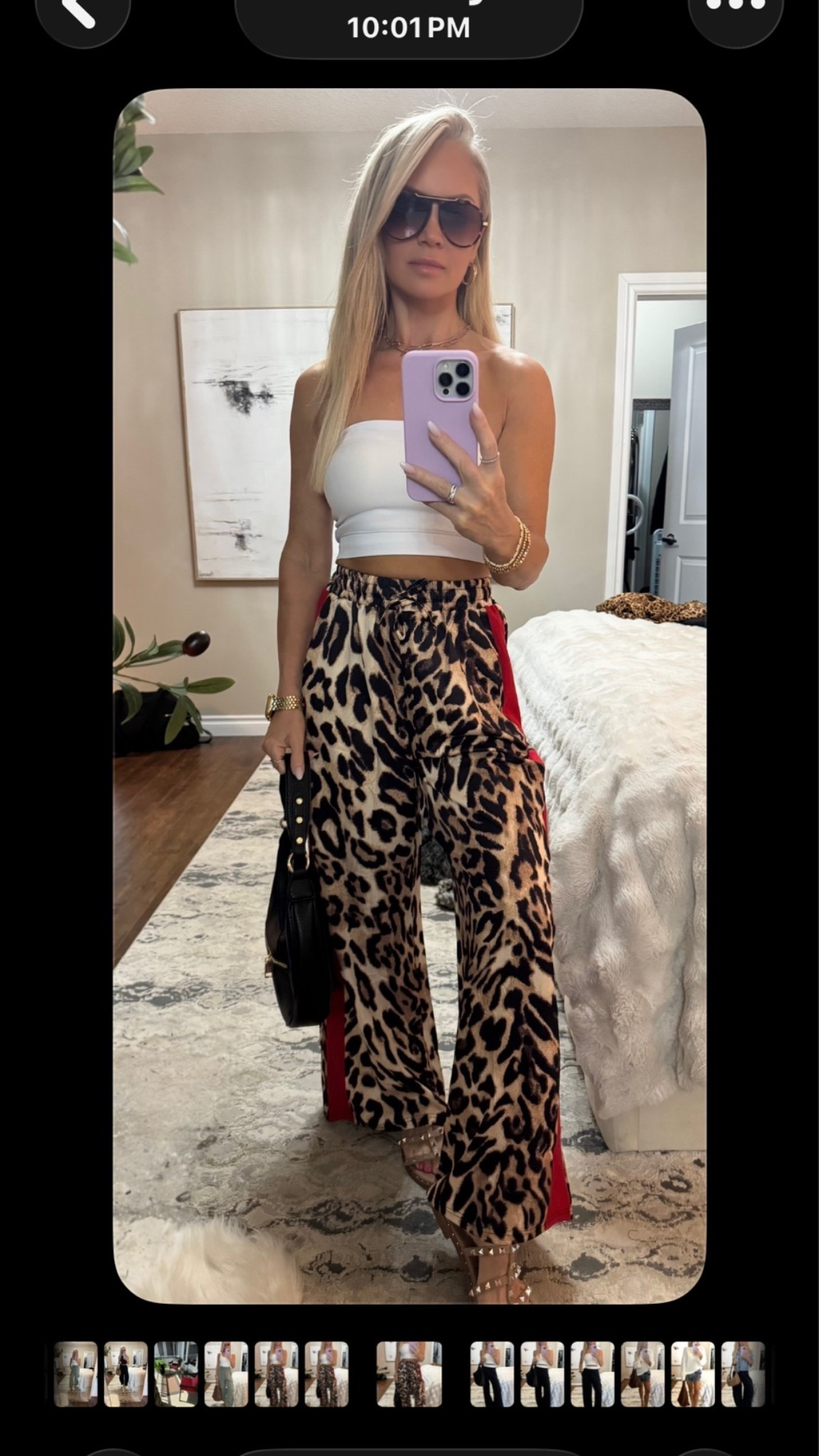 Vibe: leopard print and rock ballads. 👏❤️