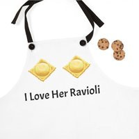 Couples Apron I Love Her Ravioli Funny Italian Culture, Gifts Design | Etsy (US)
