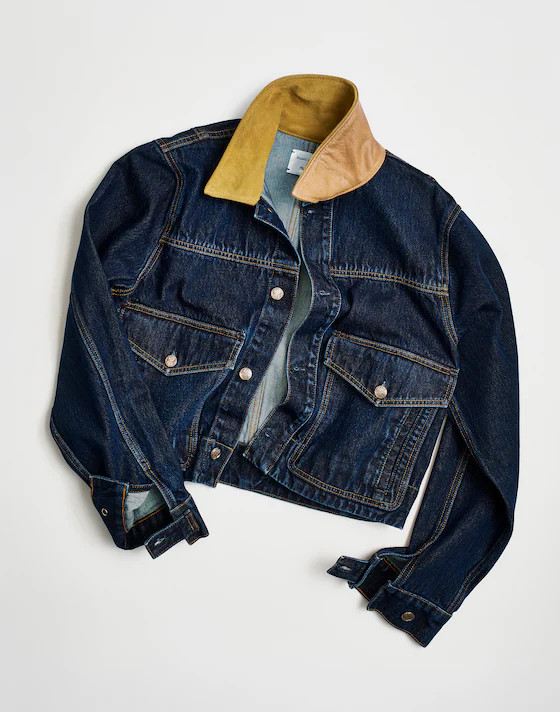 Madewell x Benjamin Talley Smith The Allerton Denim Jacket in Wells Wash | Madewell