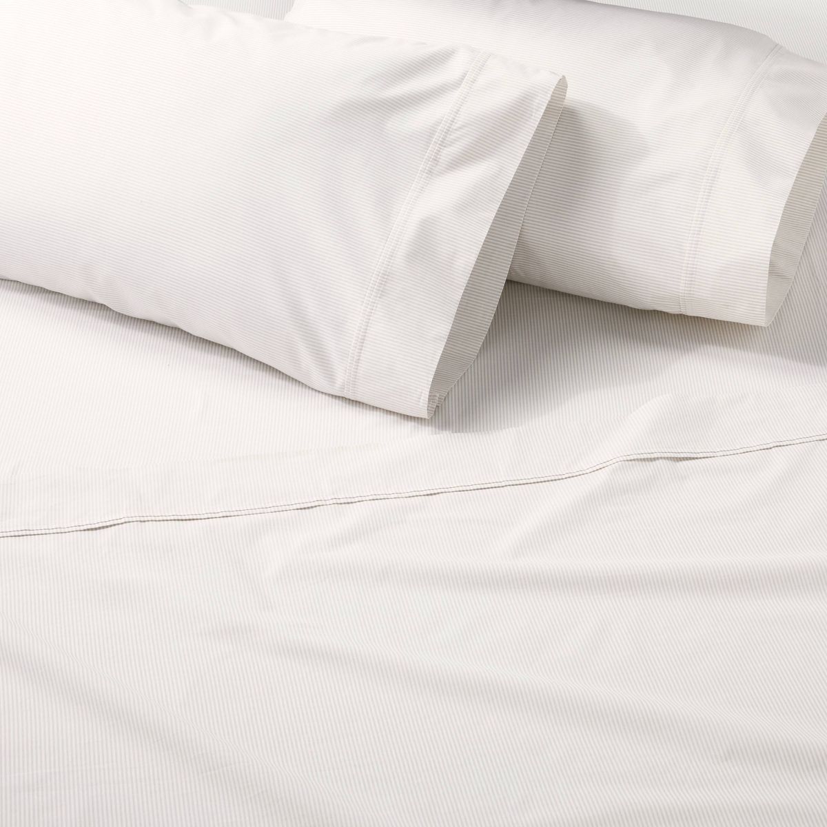 Cotton Percale Microstripe Sheet Set - Hearth & Hand™ with Magnolia | Target