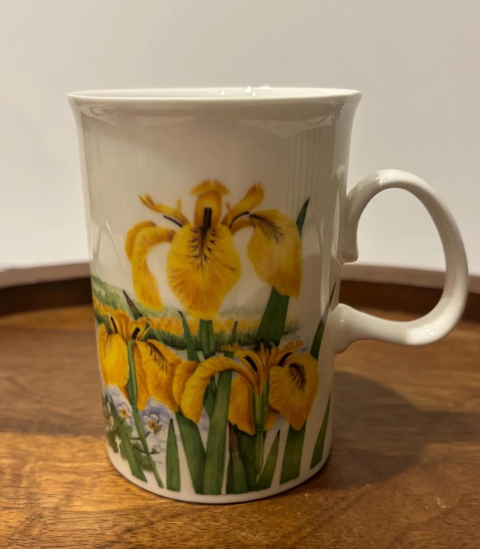 Vintage Dunoon Yellow Flag Iris Mug, English Wildflowers Fine Bone China Coffee Cup - Etsy | Etsy (Global)