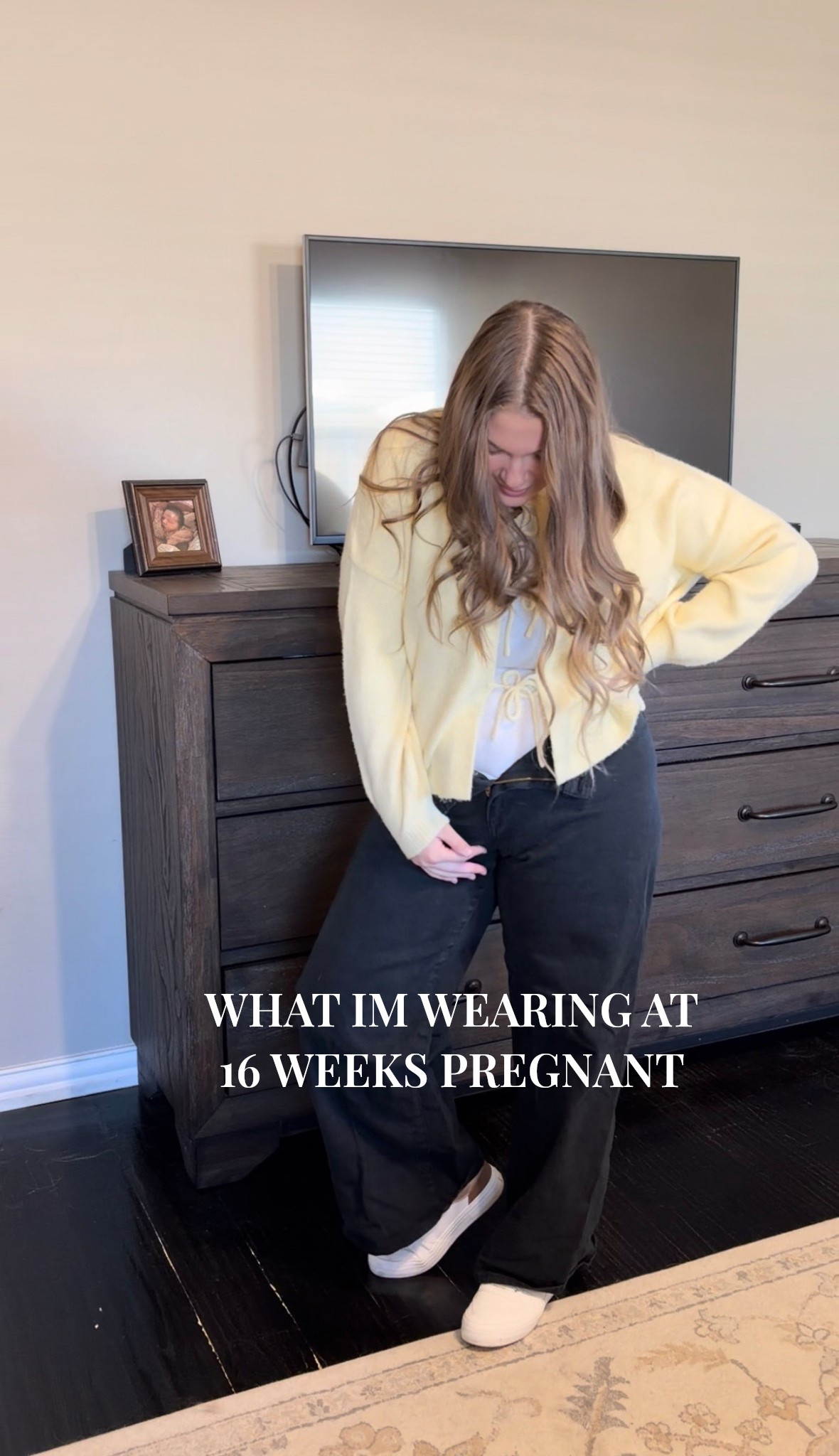 16 weeks pregnant ootd!! 🤍✨

#LTKMidsize #LTKmomlife #LTKootd